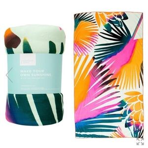 Summer And Rose Beach Towel, created in collaboration with Rocky Barnes!